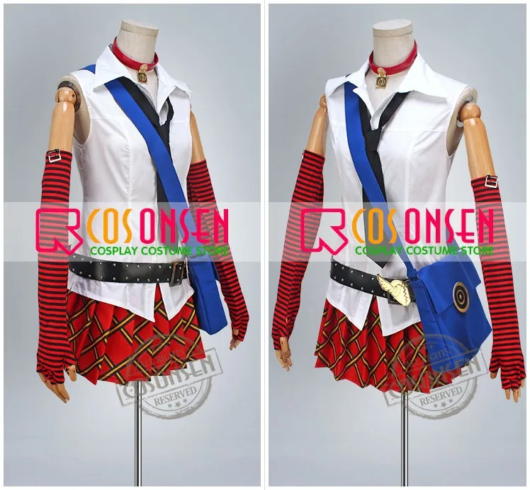 COSPLAYONSEN Persona 4 the Golden Анимация Мари Косплей Костюм Все Размеры На Заказ