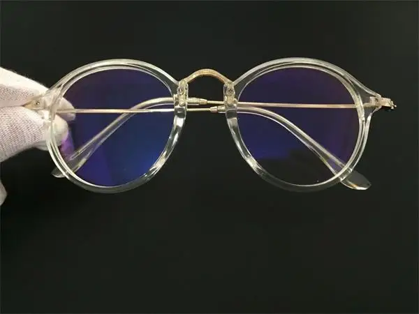 Очки прозрачные круглые очки женские синий светильник компьютерные очки женские ретро оптические очки eyewea