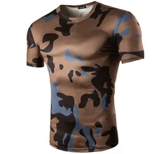 Tshirt Homme 2016 Short Sleeve T Shirt Tee Men T-Shirt Camisetas Breathable Camouflage Printing Hombre Tee Shirt Homme Funny XXL