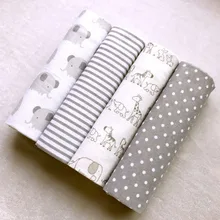 High Quality 4PCS/PACK 100% Cotton Supersoft Flannel Receiving Baby Blanket Swaddle Baby Bedsheet 76*76CM Baby Blankets Newborn High Quality 4PCS/PACK 100% Cotton Supersoft Flannel Receiving Baby Blanket Swaddle Baby Bedsheet 76*76CM Baby Blankets Newborn