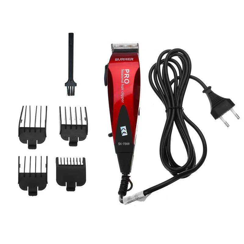 SURKER 220V Electric Men Hair Trimmer