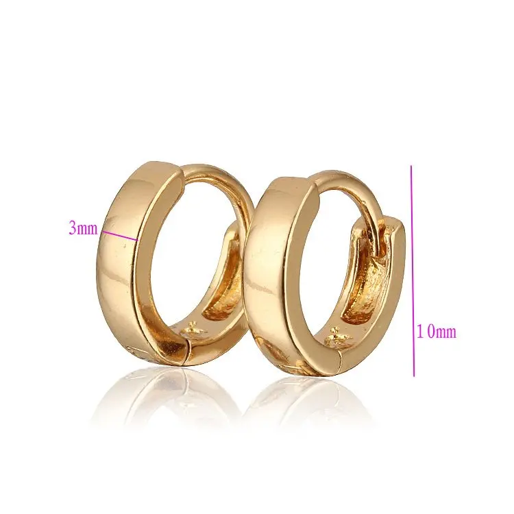 Boucles D Oreilles En Or Pour Bebes Bijoux De Bapteme Pour Enfants Aliexpress