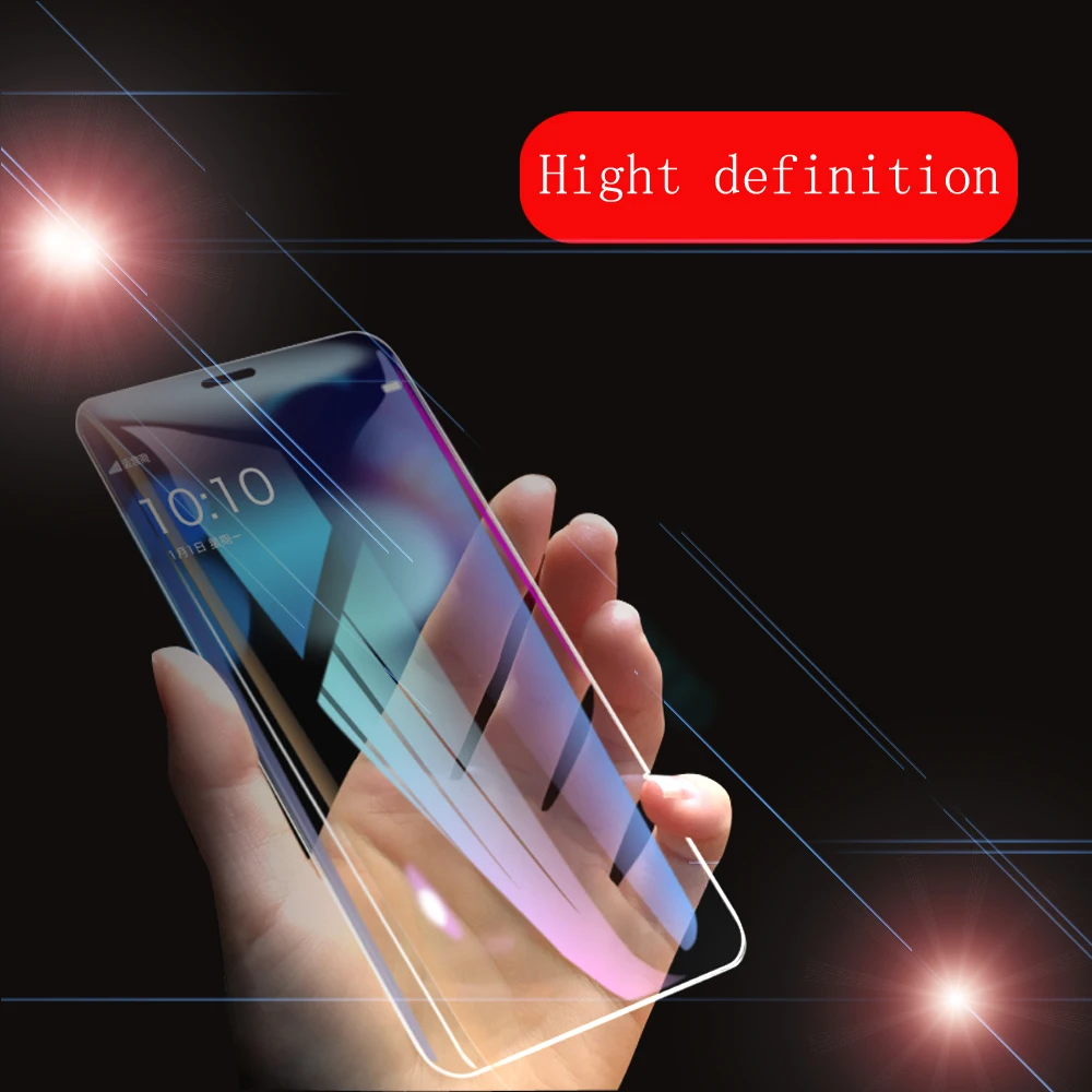 Закаленное стекло 9H для iph 7/7 plus/8/8 plus/XS Max/XR Защитная пленка экрана высокого