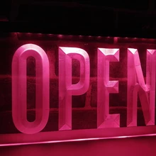 LB098-открытое кафе, бар, Паб Клуб Розничная NR световая вывеска домашний декор ремесла