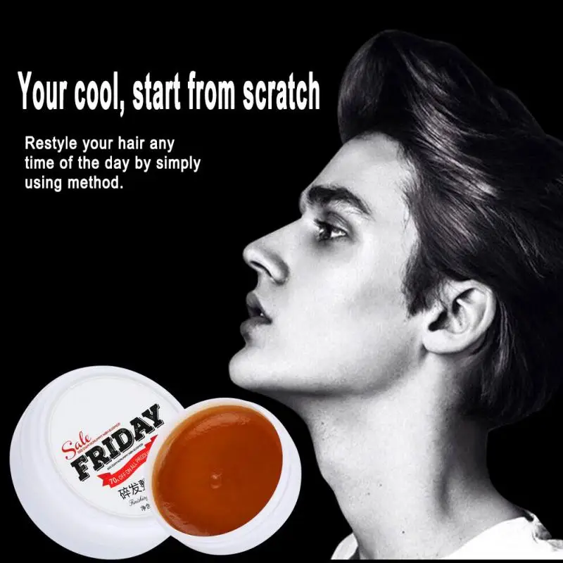 

30ml Hair Gel Clay Pomades & Waxes Hair Styling Wax High Hold Low Shine Hair Clay Cream For Men's Women Fluffy Hairs Styling