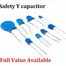 20 шт Безопасный Y конденсатор с алюминиевой крышкой, 250VAC 400VAC 471 м 222 м 472 М 102 м 103 м 470PF 1000PF 1NF 2.2NF 4.7NF 10NF 0,0022 мкФ 0,0047 мкФ 0,001 мкФ 470P