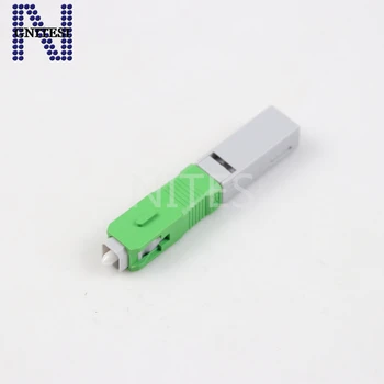 

Free shipping!100pcs/lot high quality SC-APC Fast connector FTTH Optic Fiber Quick Cold APC/SC SC-APC 0.2 dB single mode