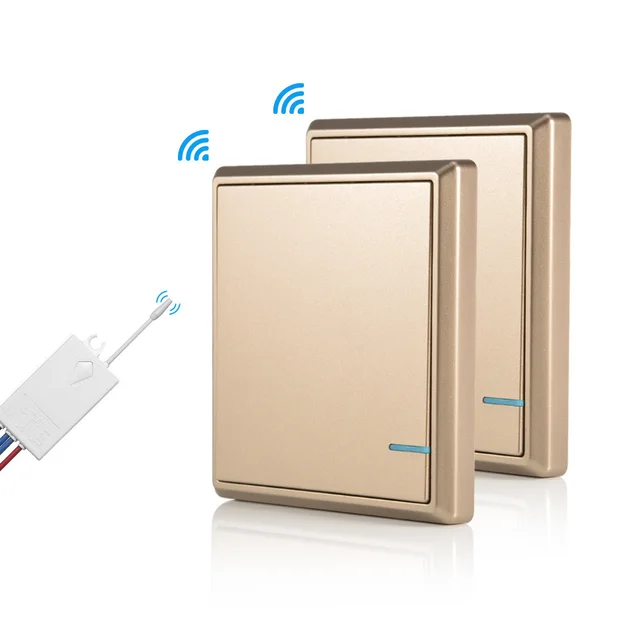 Aliexpress Bedroom Set Wireless Switch And Receiver Kit Bedroom Set Wireless Switch And Receiver Kit Waterproof On Off Light Switches Remote Control Ceiling Lamps Led Bulbs