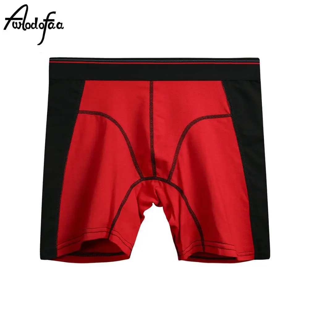 

Hot Fashion New High Quality Men Large Underwear Male Long Boxers Sexy Cotton Boxer Shorts Brand Underpants Boxer Shorts Panties
