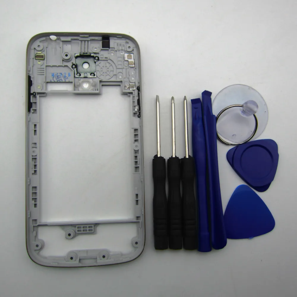 

Mid frame For Samsung Galaxy S4 mini i9190 i9192 i9195 Middle frame bezel Housing Case Cover Replacement parts + tools