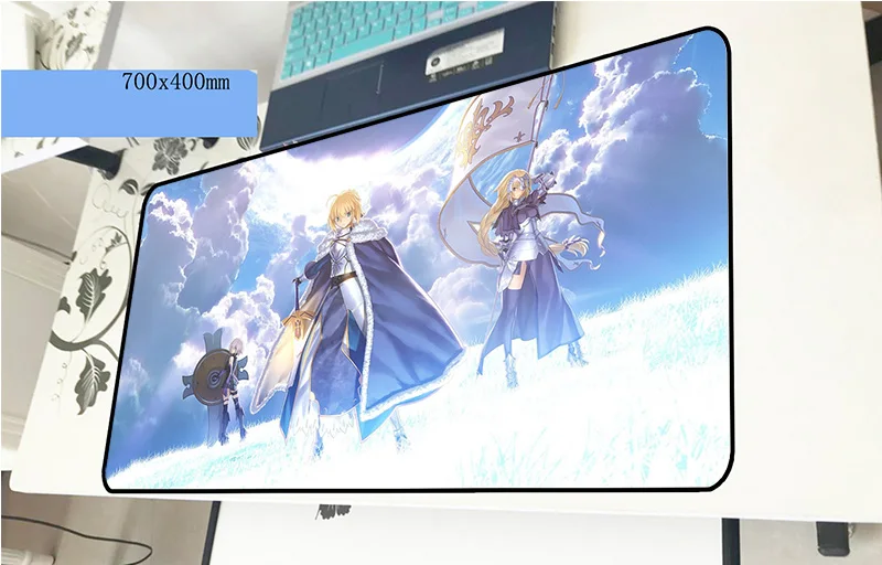 

Fate mouse pad 70x40cm High-end mousepads best gaming mousepad gamer locrkand large personalized mouse pads keyboard pc pad