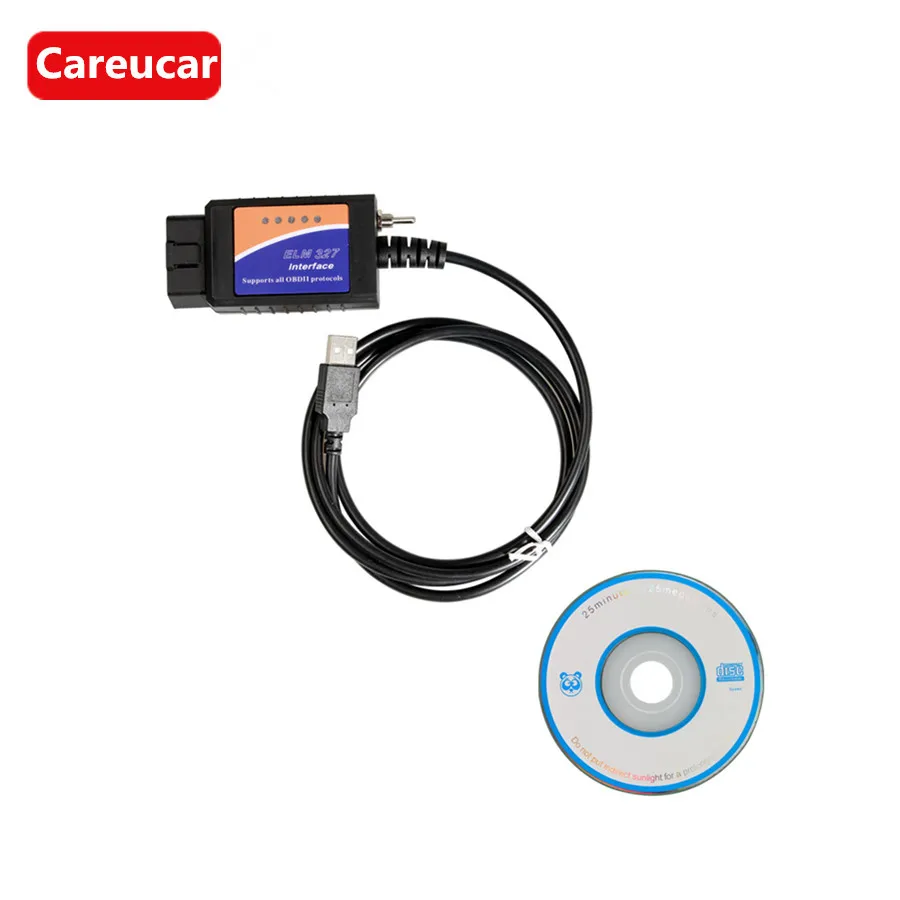 ELM327 USB V1.5 модифицированный для F o rd ELMconfig CH340 + 25K80 чип HS CAN/MS CAN|usb elm327|elm327 ford usbelm327 modified