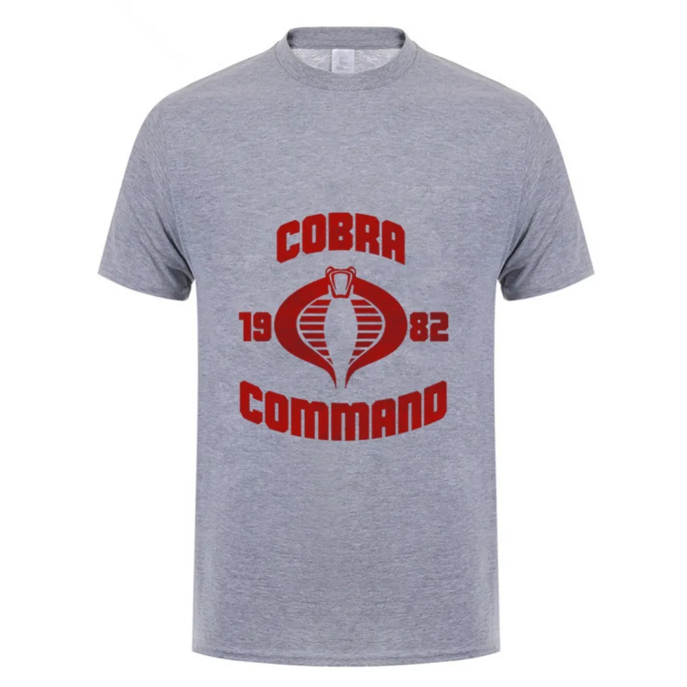 Cobra Commander 1982 для мужчин футболка летние Стиль футболки Мужская хлопковая с