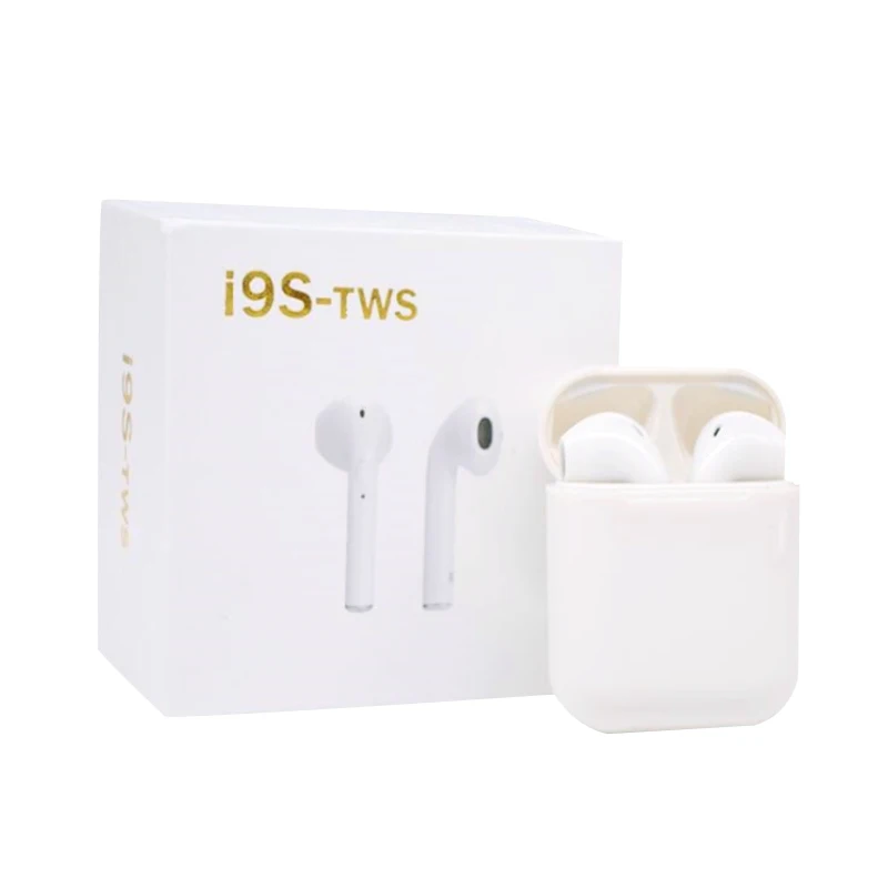 Bluetooth Headset i9S-TWS Twins with Mini Charging Box Wireless Headse't Hands-free Stereo Microphone Universal Headphones |