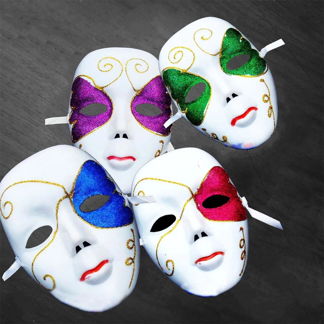 Anonymous Party Masks Fancy Dress Adult Costume Accessory Party Cosplay
