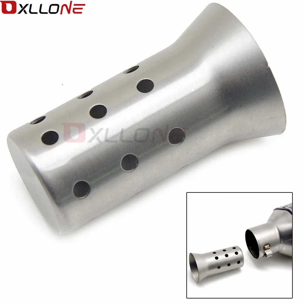 

Universal Motorcycle Exhaust Muffler Adjustable Silencer Db Killer Pipe For Honda CBR 600 900 929 954 RR 1000 1100 CB 599 919