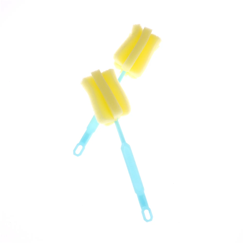 2 шт. 22x5,5 см длина Детская Бутылочка губка стакан для щеток стеклянные бутылки для молока щетка кухонные инструменты для очистки Детские аксессуары
