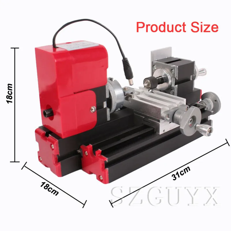 Мини металлический токарный станок Металлообработка деревообрабатывающий стол, высокая точность мини токарный станок, золото и серебро обработки ювелирных изделий