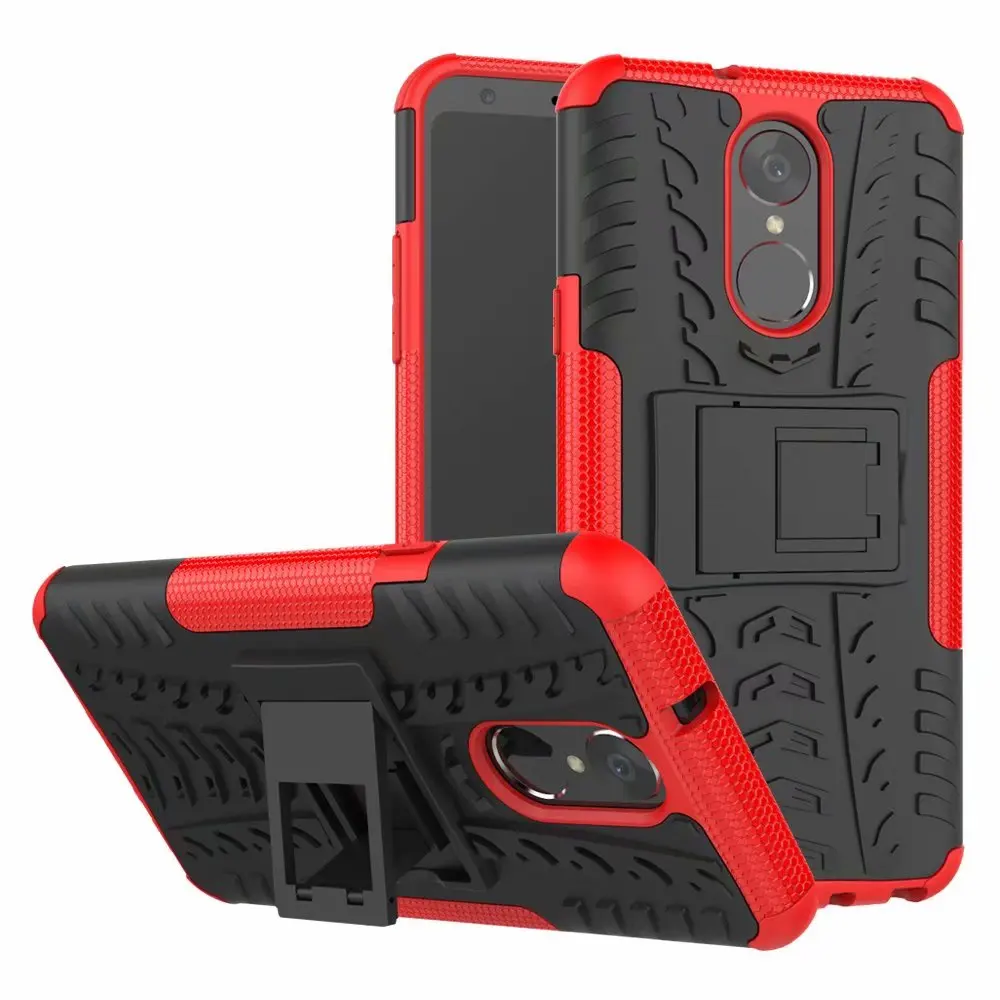 For LG Stylo 4 Case Rubber Anti-Knock Heavy Duty Hybrid Protective Mobile Phone Cover Coque Stylo4 | Мобильные телефоны и