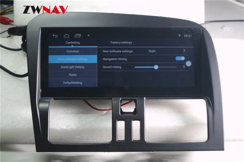 Flash Deal ZWNAV Android 7 Systen Car DVD Player For Volvo XC60 2009 2010 2011 2012 Left Steering Wheel Car GPS Multimedia Navigation 18