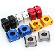 CNC алюминиевый руль Fat стойки для руля Крепление Адаптер зажима обмен 7/" до 1 1/8