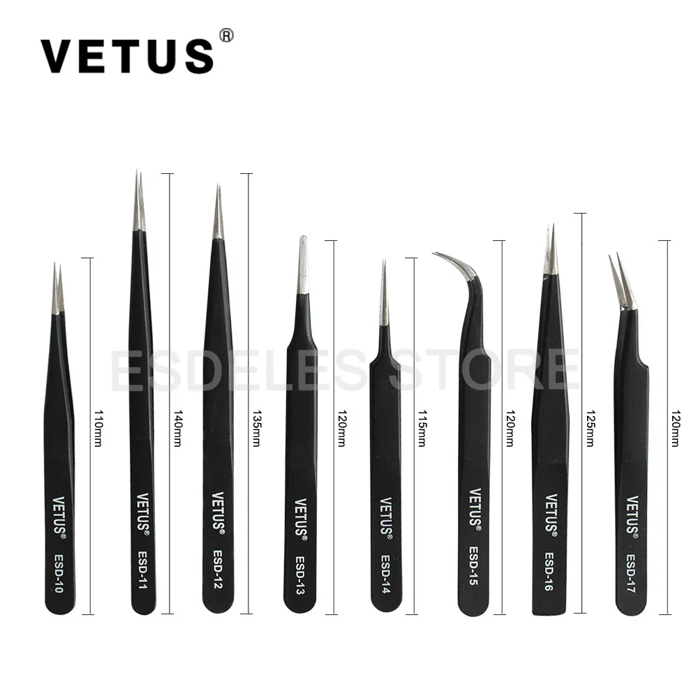 ESD-tweezer set