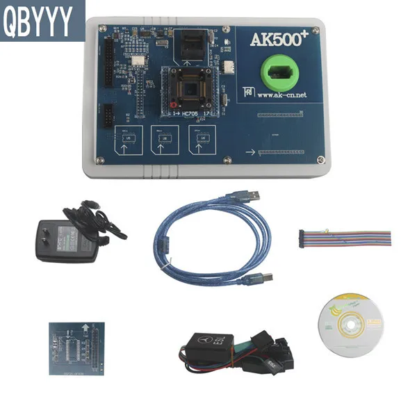 

QBYYY 1pc MB AK500 key programmer update AK500 plus Key maker AK500+ Key Programmer for mercedes ESL key programming