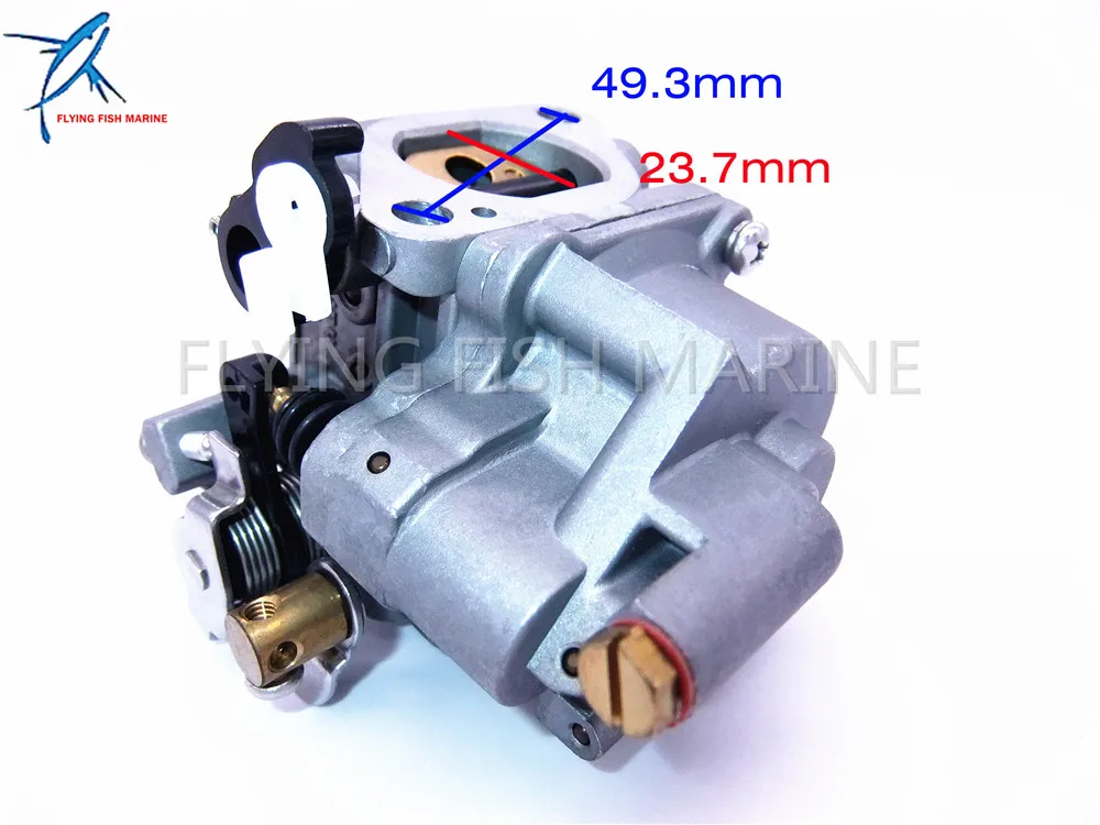 Подвесной Двигатель карбюратора 68T 14301 11 00 для Yamaha 4 тактный 8hp 9.9hp F8M F9.9M|outboard motor