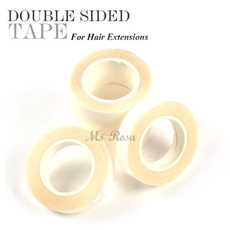 12pcs Double Sided Adhesive Tape Hair Extensions Wig Glue Colle Extension Bande Adhesive Glue For Wigs