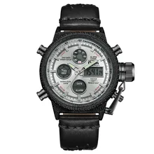 Водонепроницаемые спортивные мужские классические часы календарь из искусственной кожи наручные часы OULM Лидирующий бренд Япония Move Мужские t кварцевые часы
