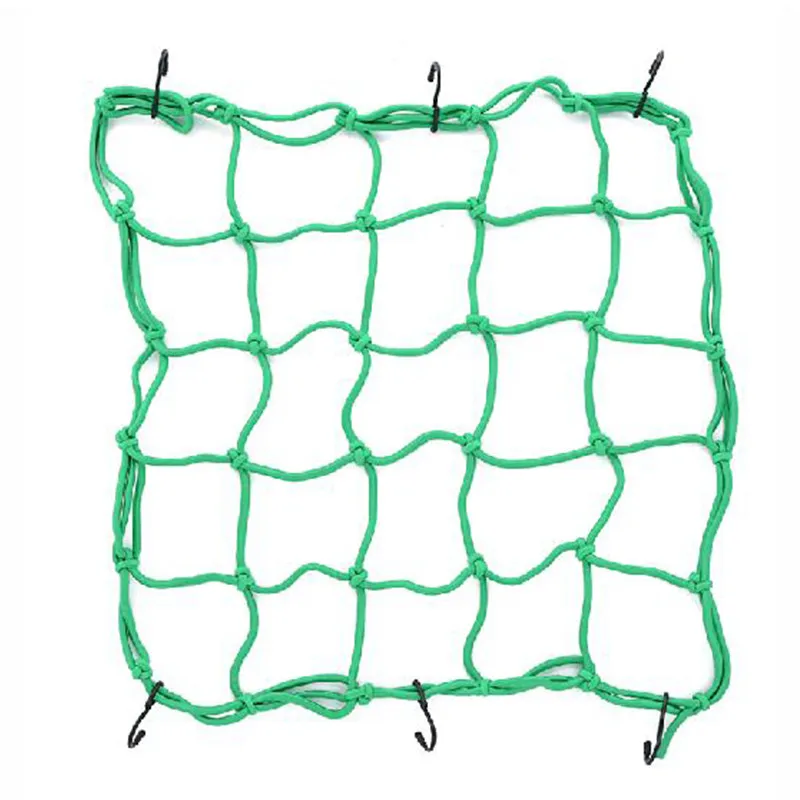 30*30 см мотоцикл велосипед 6 крючков держать вниз топливный бак багажная сеть Сеть банджи случайный цвет