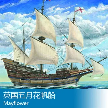 

Assembly model Trumpet model 1/72 England May flower boat Warship Toys