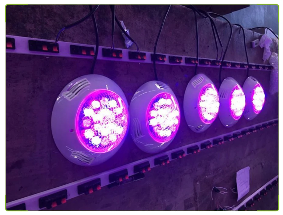 Holofotes de Controle Remoto à Prova Piscina Lâmpada Luzes Lagoa Subaquática d' Água ac - dc 12v Iluminação Fonte 54w Rgb Ip68 16 Cheap Luzes subaquáticas