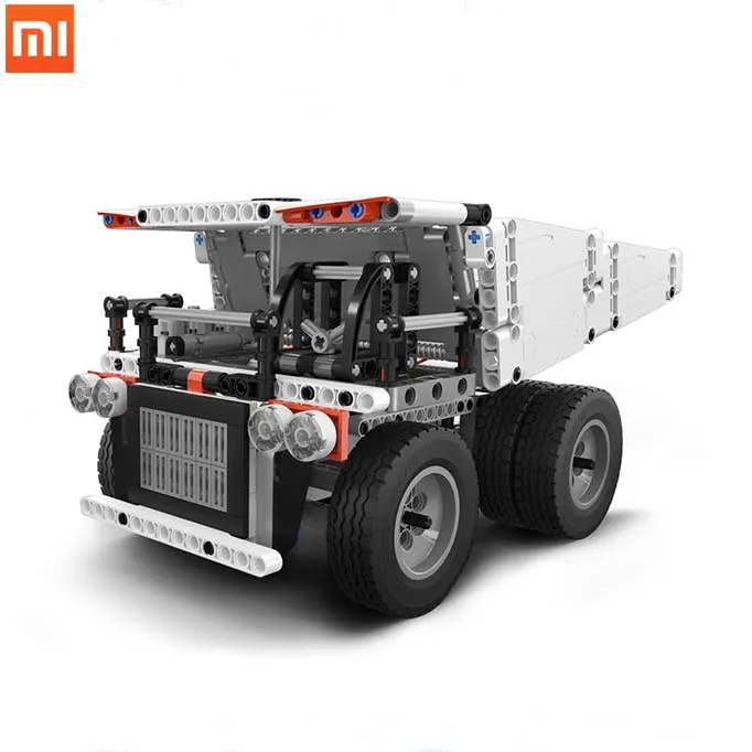 Xiaomi toys Mitu строительные блоки Шахта грузовик детский блок автомобиль и игрушки блок транспортных средств грузовик модель сборки