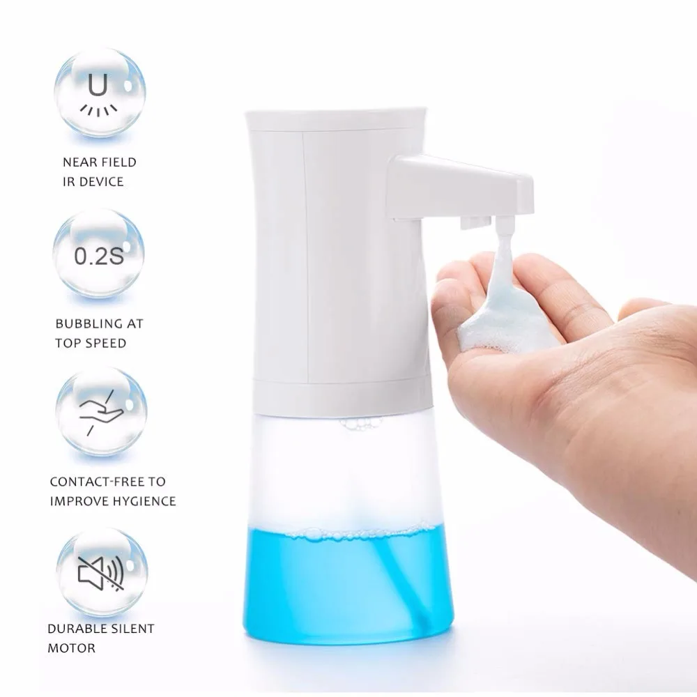 

New intelligent sensor foam soap dispenser Automatic washing mobile soap dispenser induction dispenser 350