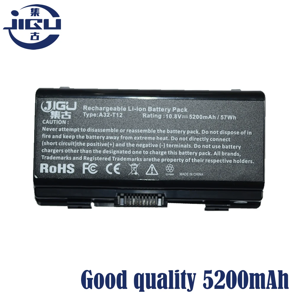 JIGU Аккумулятор для ноутбука ASUS X51H X51L X51R X51RL T12 T12C T12Er T12Fg T12Jg T12Mg T12Ug 90 NQK1B1000Y A32 X51|laptop
