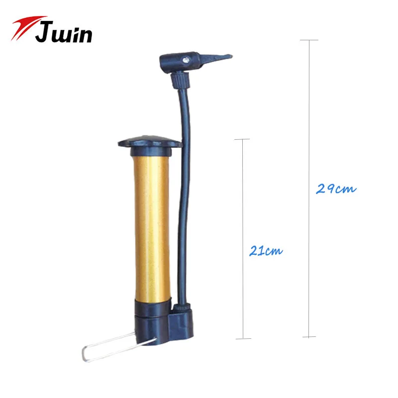 

Jwin Portable Cycling Bicycle Air Pump Durable Alloy Tube PVC Air Tube Basketabll Pump Soccer Pump
