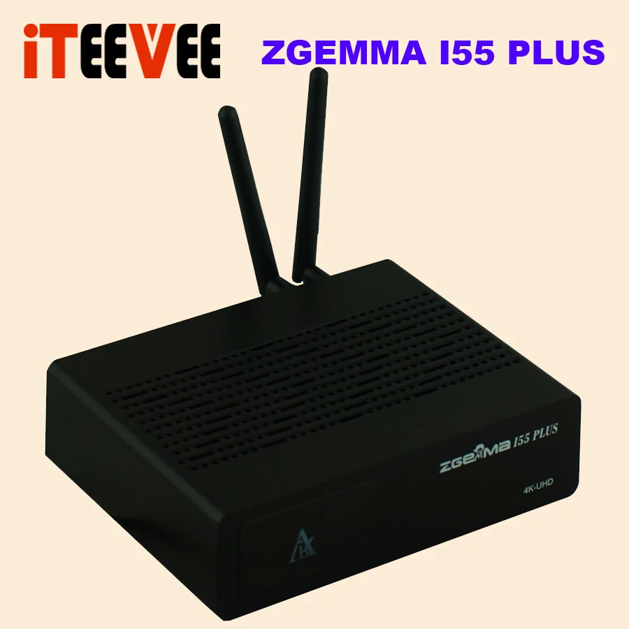4K UHD IPTV Box ZGEMMA i55 1500 МГц четырехъядерный Linux OS E2 H.265/HEVC Multistream со встроенным WiFi