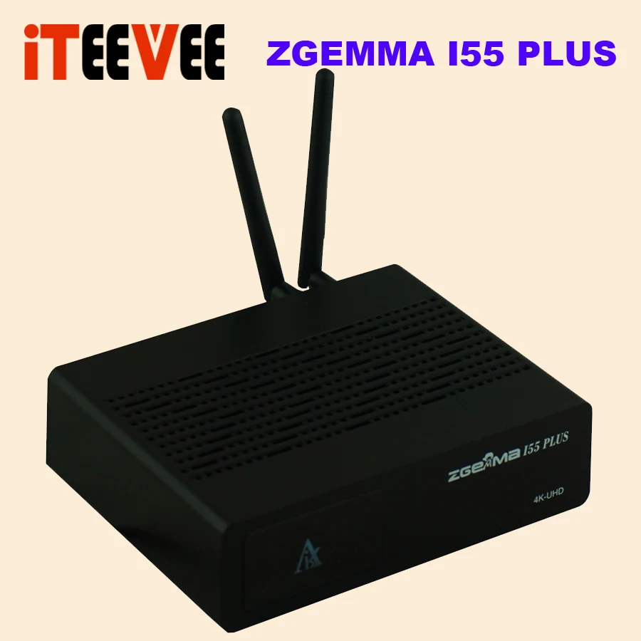 Zgemma i55 plus 4K iptv tv box с 300HMz встроенный wifi