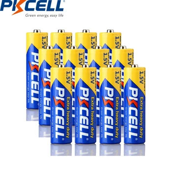 

12Pcs 1.5V AA R6P AM3 UM3 Carbon Zinc non-rechargeable Super Heavy Duty Battery primary batteries for Radio Toys etc