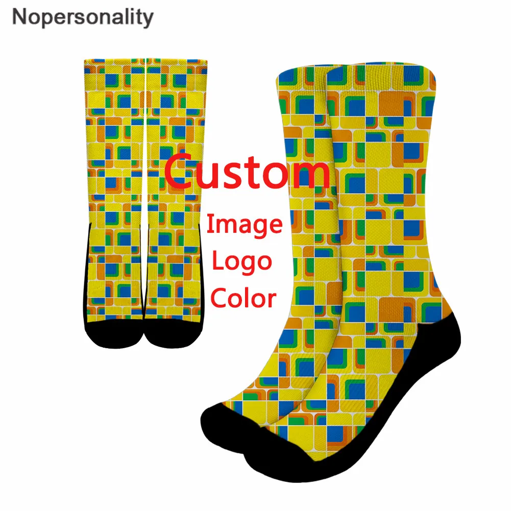 

Nopersonality Custom Outside Cycliing Running Football Soccer Socks Women Men Boys Cotton Sports Socks Free Shipping