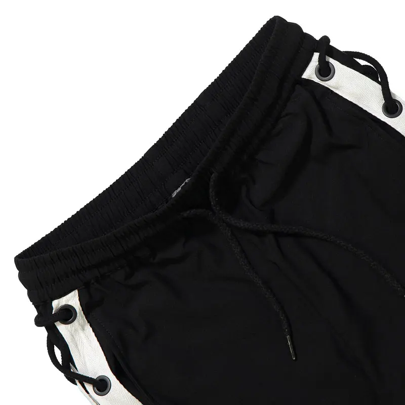 Side Cross Lace Up Joggers Pants 6