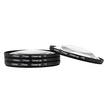 77 мм МАКРО Close-Up + 1 + 2 + 4 + 8 + 10 Макро ОБЪЕКТИВ Фильтр НАБОР для sony canon nikon pentax dslr камеры объектив 77 мм Фильтр