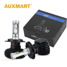 Auxmart фар автомобиля комплект светодиодных H4 H7 H11 H13 HB3 9005 HB4 9006 50 Вт 8000lm csp CREE Чипсы лампы Авто головная лампа для Toyota Honda VW