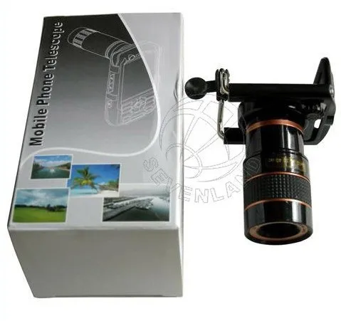 Free drop shipping 8x Zoom Optical Lens for phone camera