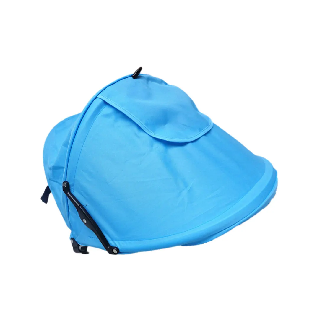 Открытый многоцелевой теплый не боится ветра и защищает от солнца крышка детская коляска ветрозащитные части коляска красочные солнцезащитный капюшон - Цвет: style 1 blue