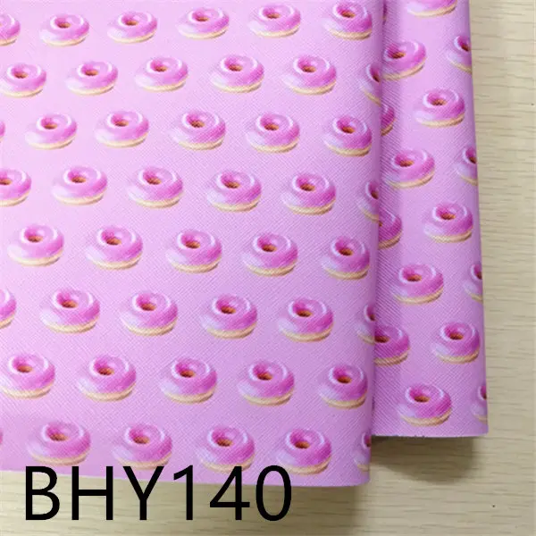 

Free shipping 1pcs/7.6*12inch cartoon print leather viny fabric BHY140