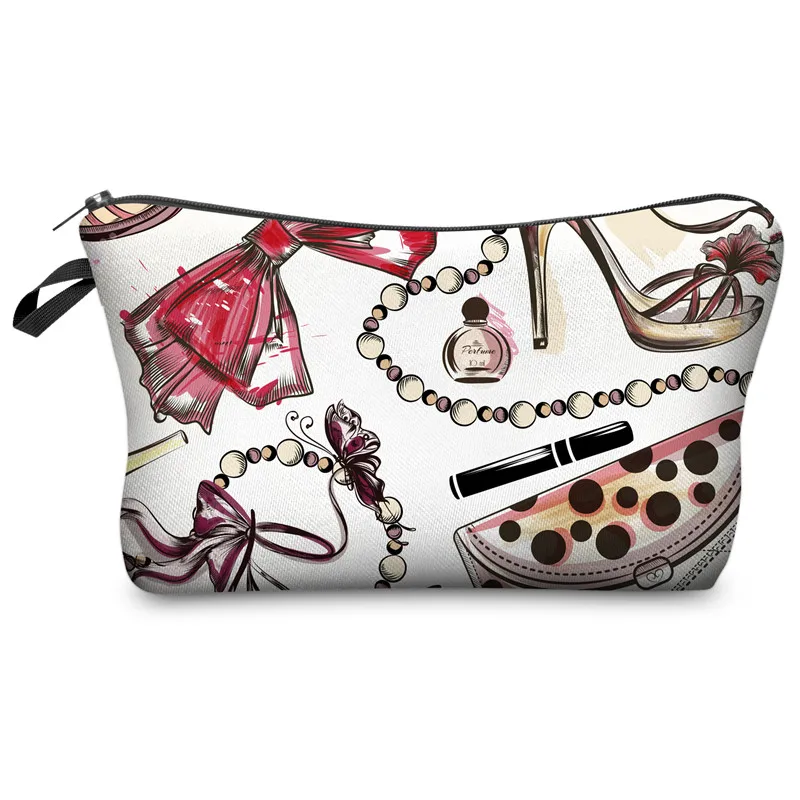 Who Cares beauty, сумки для макияжа с 3D принтом, косметички для путешествий, дамская сумка, женская косметичка - Цвет: bpd46059