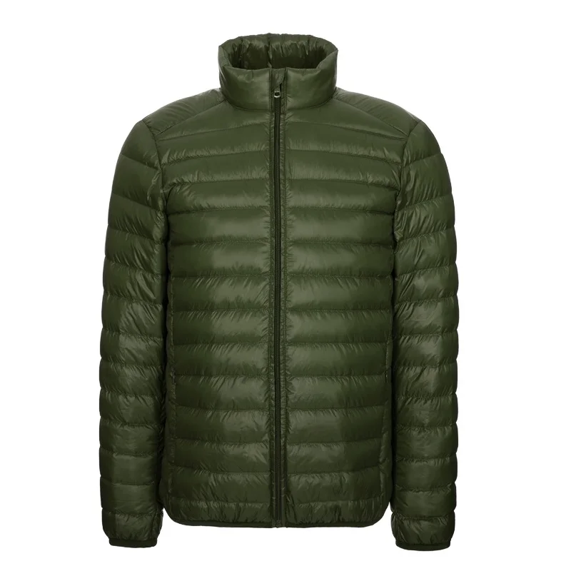 Down Jacket Men NewBang Brang Ultralight Stand Collar Winter Feather Windbreaker Lightweight Warm Thin Parka