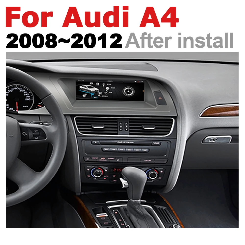 Perfect Android 7.0 up Car Multimedia player For Audi A4 8K 2008~2012 MMI WiFi GPS Navi Map Stereo Bluetooth 1080p IPS Screen 1 Perfect Android 7.0 up Car Multimedia player For Audi A4 8K 2008~2012 MMI WiFi GPS Navi Map Stereo Bluetooth 1080p IPS Screen 1